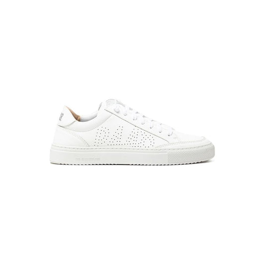 P448 White Leather Sneaker