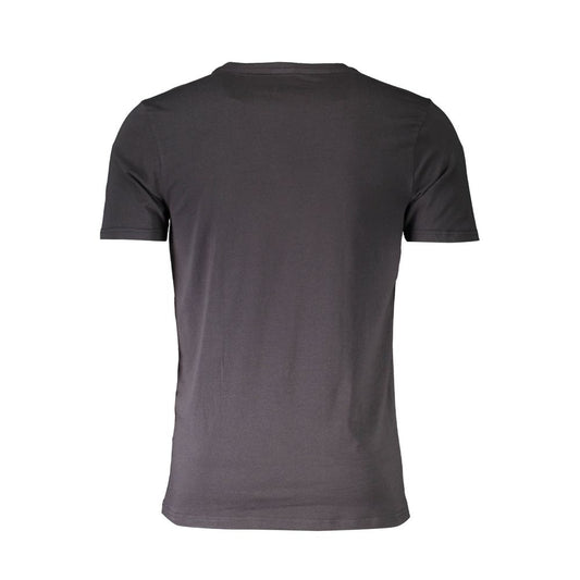 Aeronautica Militare Black Cotton T-Shirt Aeronautica Militare