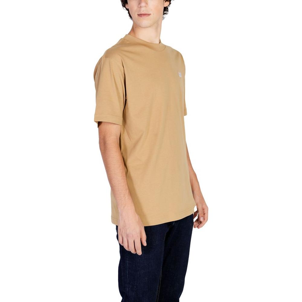 New Balance Beige Cotton T-Shirt