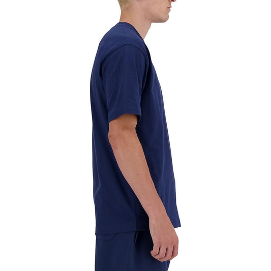 New Balance Blue Cotton T-Shirt