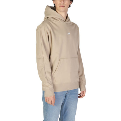 New Balance Beige Recycled Polyester Hoodie