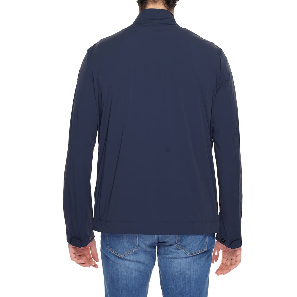 Suns Blue Nylon Full-Length Jacket 1728,71956299936,Blue,Clothing,Full-Length Jackets - Jackets & Coats - Clothing,IT44 | S,IT46 | M,IT52 | XL,Jackets & Coats - Clothing,Jackets - Men - Clothing,Men,Men - Clothing,New with tags,Suns