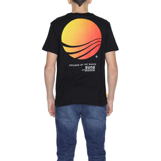 Suns Black Cotton T-Shirt