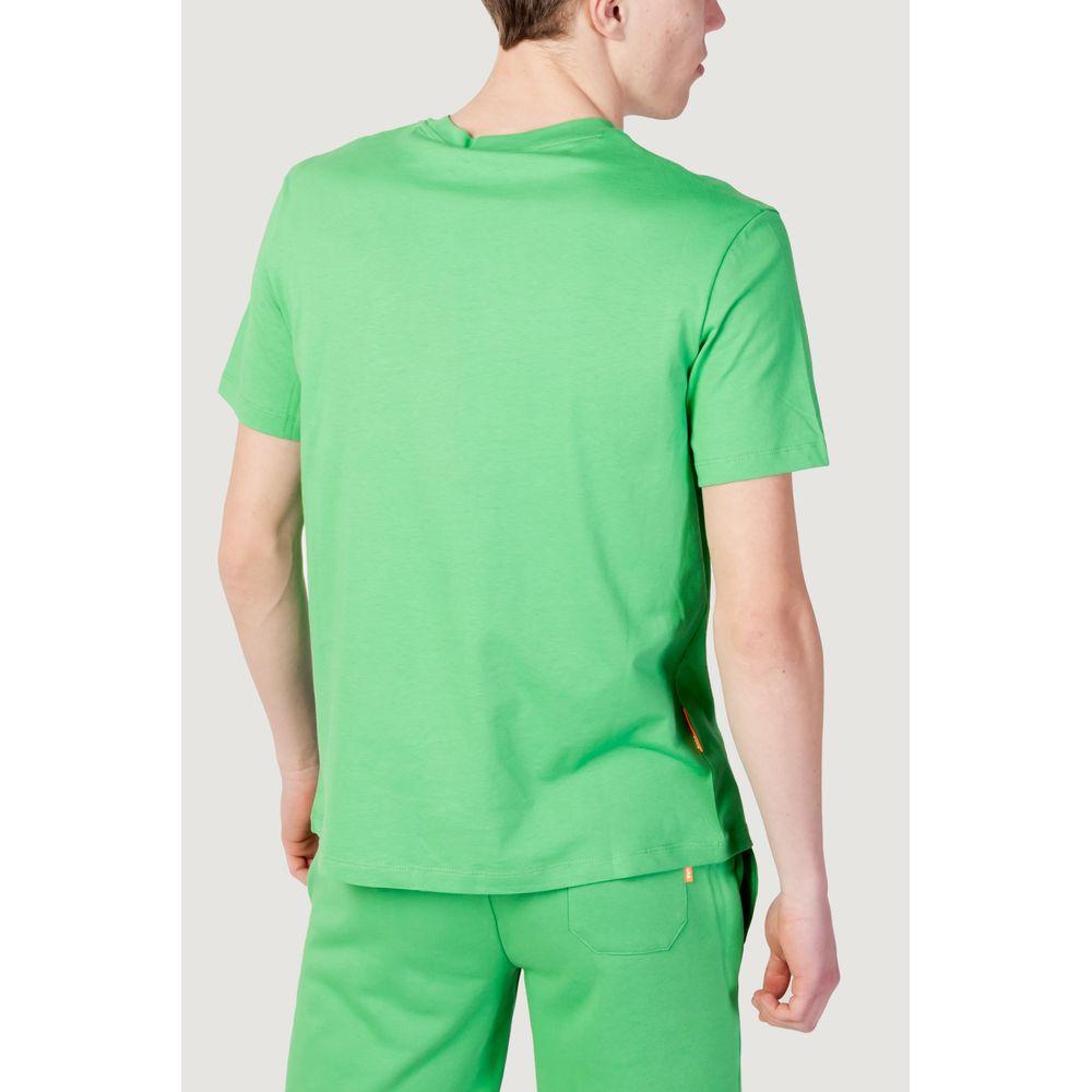 Suns Green Cotton T-Shirt Suns