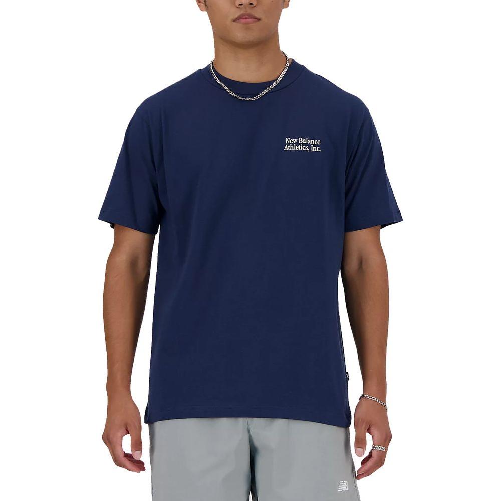 New Balance Blue Cotton T-Shirt