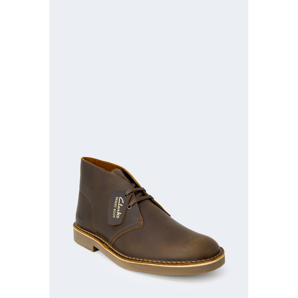 Clarks Brown Leather Boot Clarks