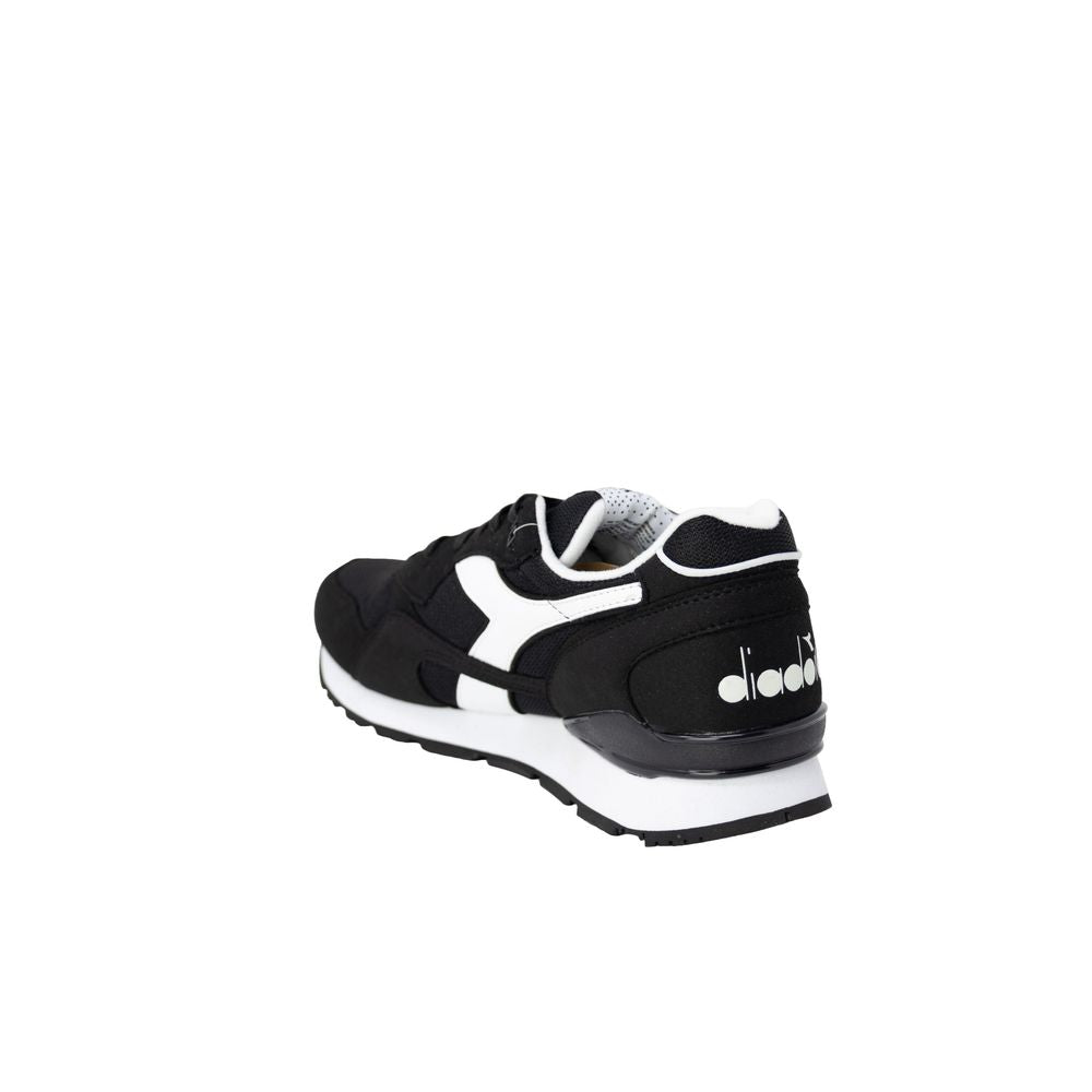 Diadora Black Fabric Sneaker Diadora