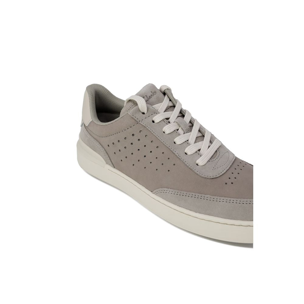 Clarks Gray Suede Sneaker Clarks