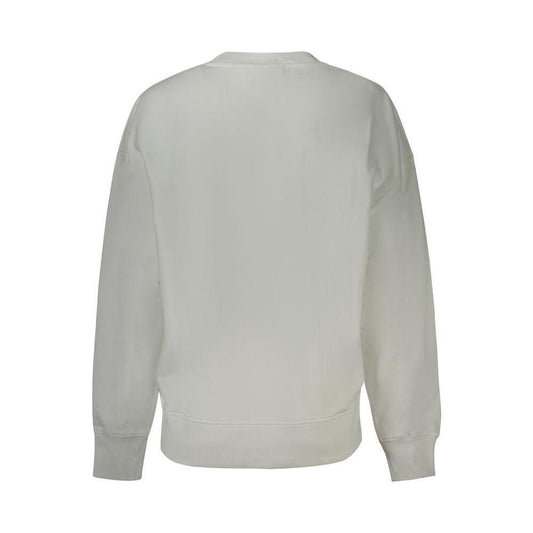 Calvin Klein White Cotton Sweater Calvin Klein