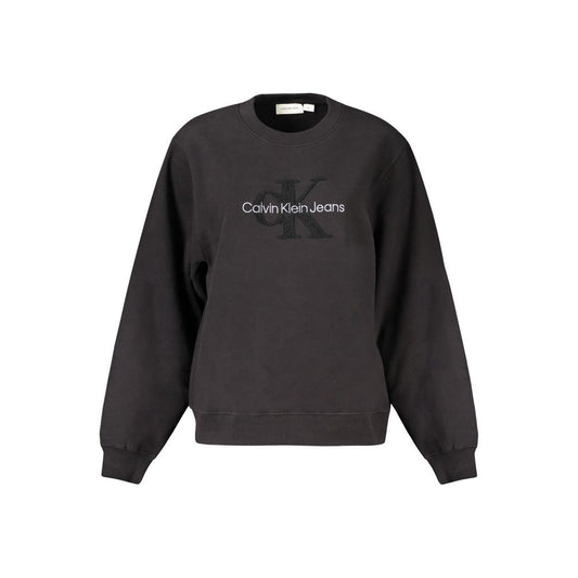 Calvin Klein Black Cotton Sweater