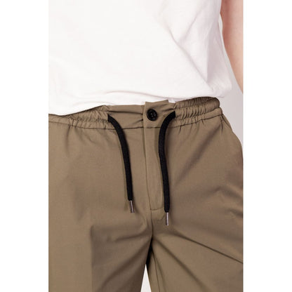Suns Green Nylon Bermuda Shorts Suns