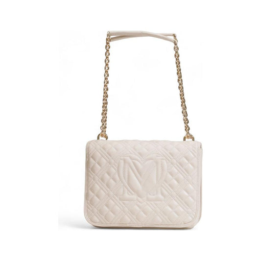 Love Moschino Beige Polyethylene Handbag Love Moschino