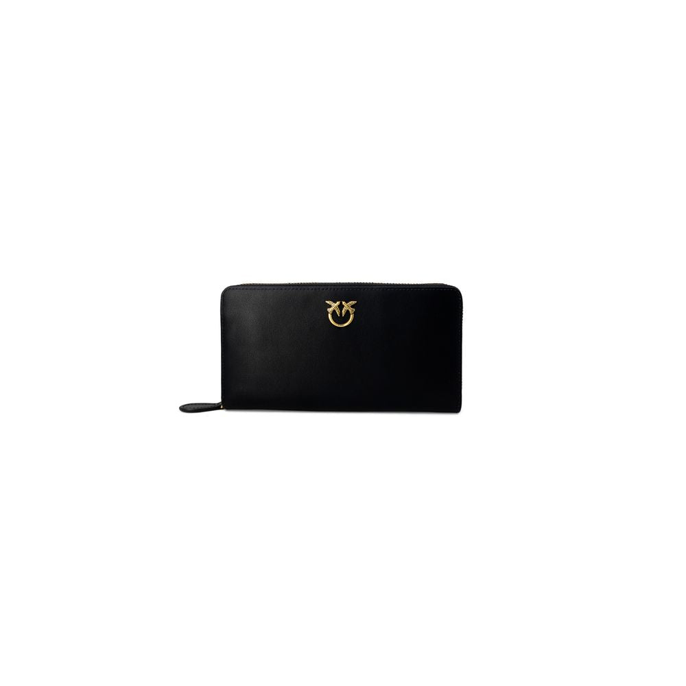 PINKO Black Leather Wallet