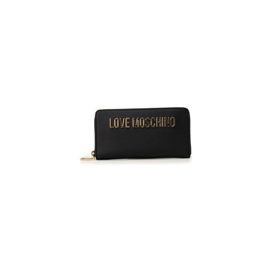 Love Moschino Black Polyethylene Wallet Love Moschino