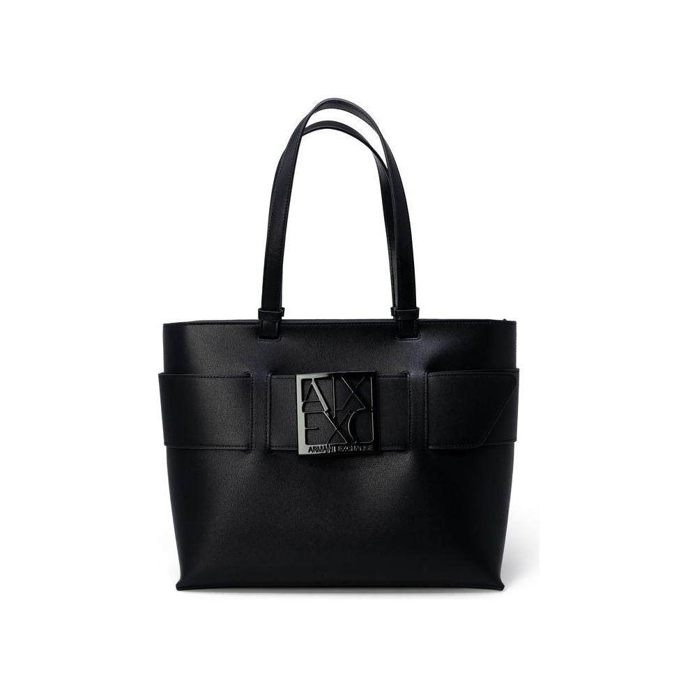 Armani Exchange Black Polyethylene Handbag Armani Exchange