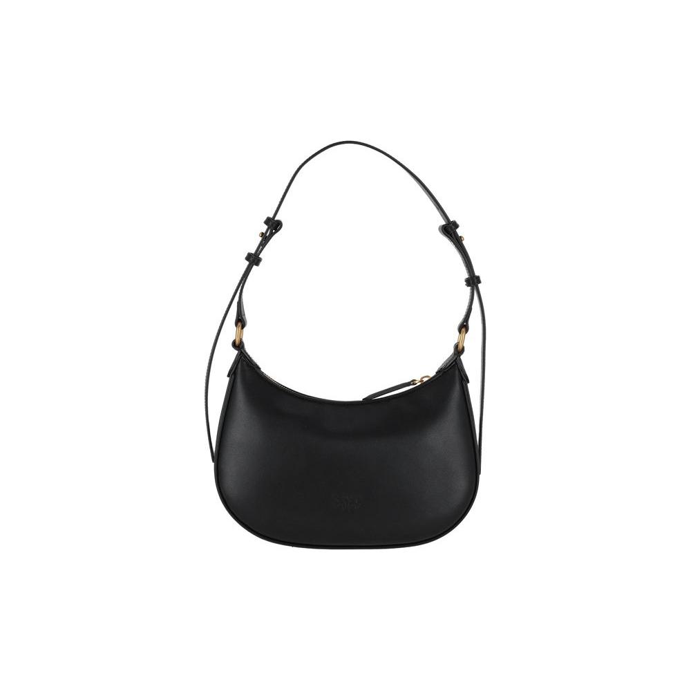 PINKO Black Leather Handbag PINKO