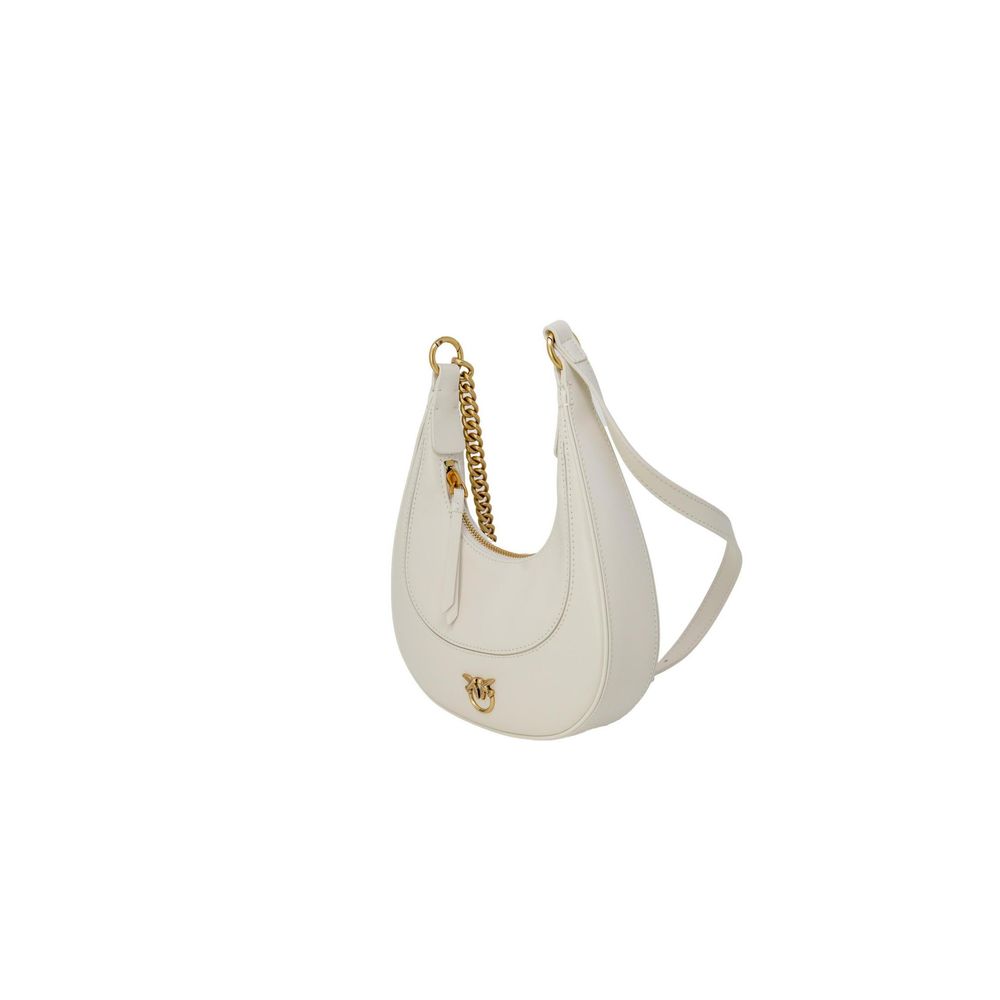 PINKO White Leather Handbag PINKO