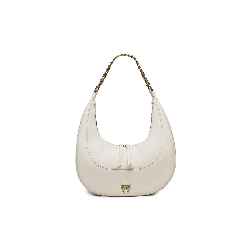 PINKO White Leather Handbag PINKO