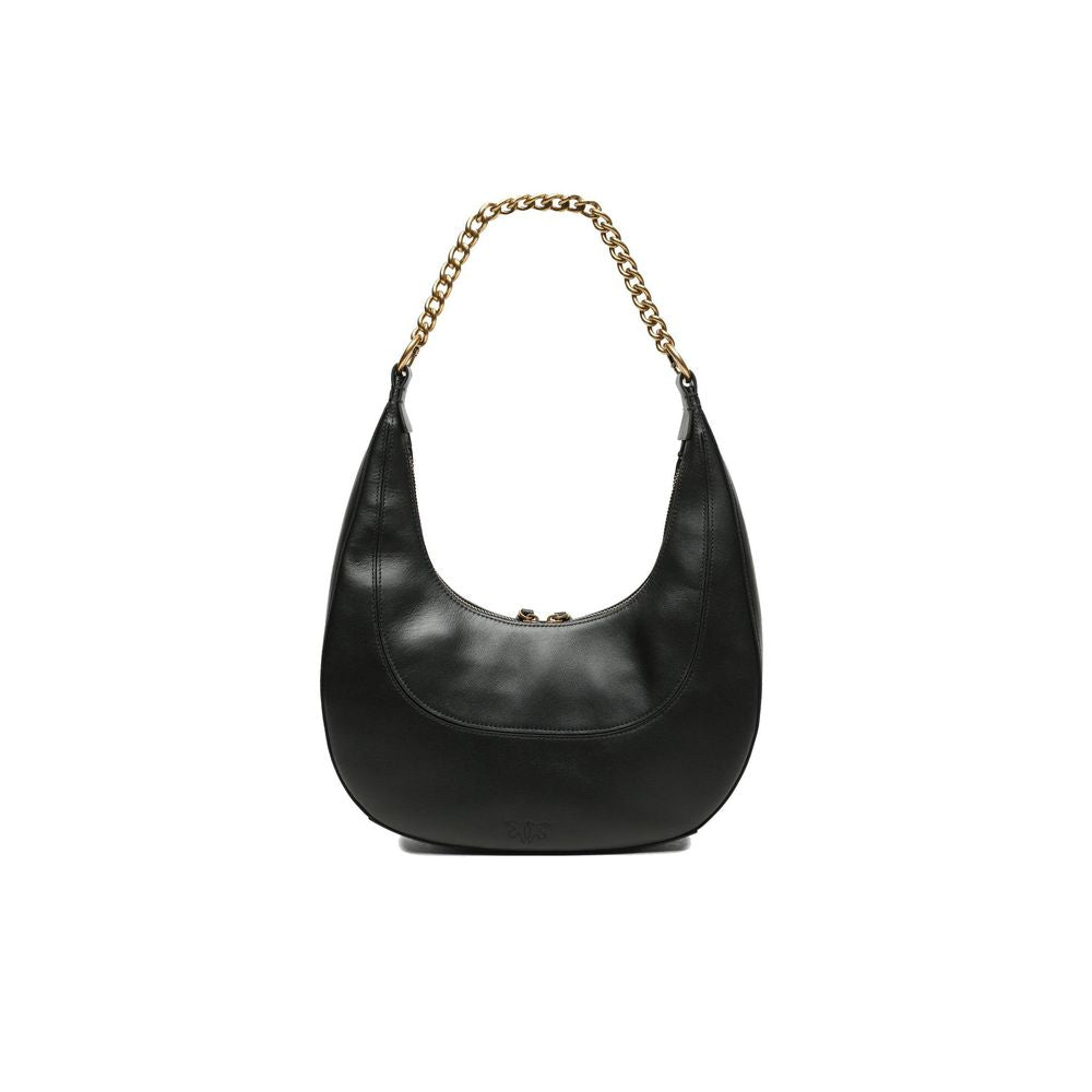 PINKO Black Leather Handbag PINKO