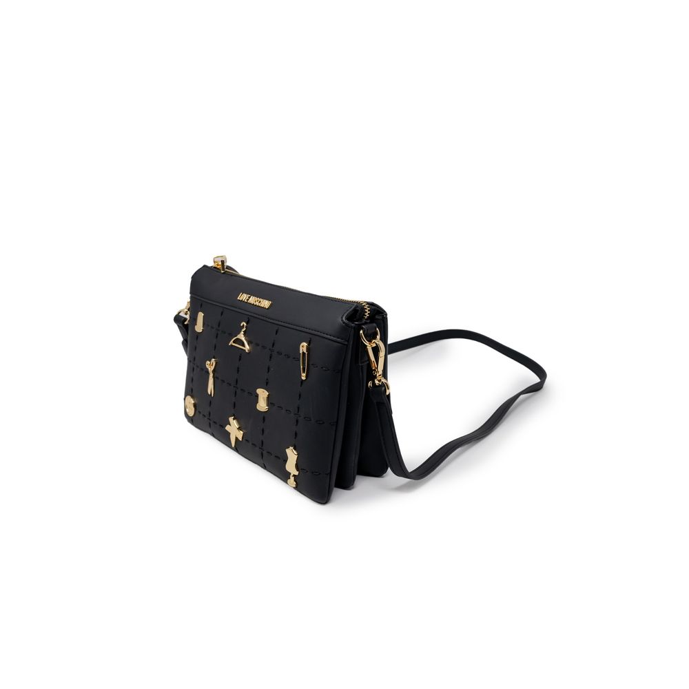 Love Moschino Black Polyethylene Handbag Love Moschino