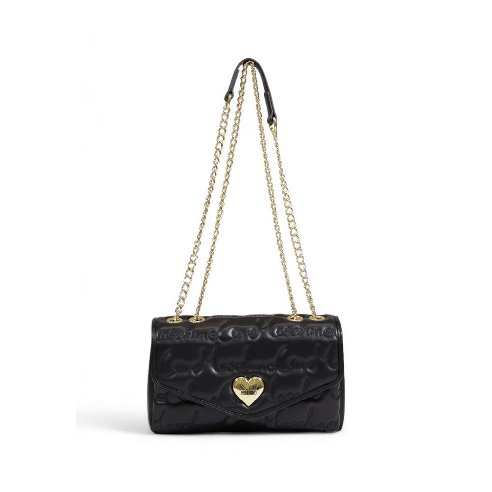 Love Moschino Black Polyethylene Handbag Love Moschino