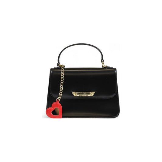 Love Moschino Black Polyethylene Handbag Love Moschino