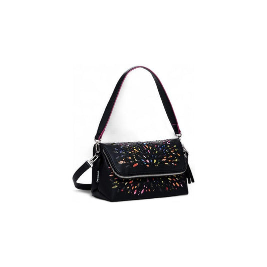 Desigual Black Polyethylene Handbag Desigual