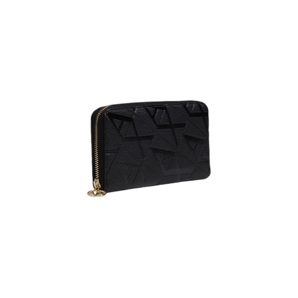 Armani Exchange Black Polyester Wallet Armani Exchange