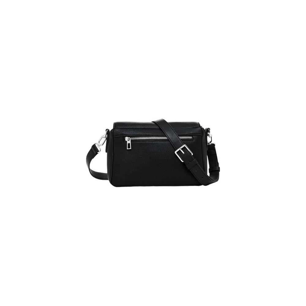 Desigual Black Polyethylene Handbag Desigual