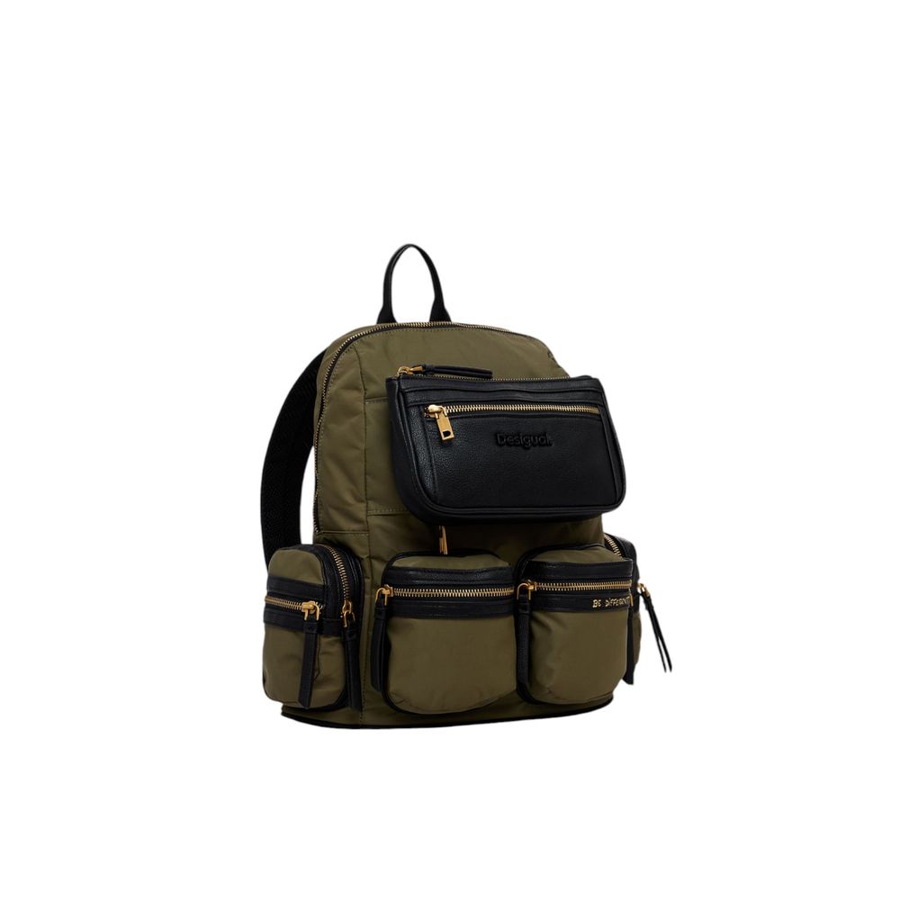 Desigual Green Polyamide Backpack