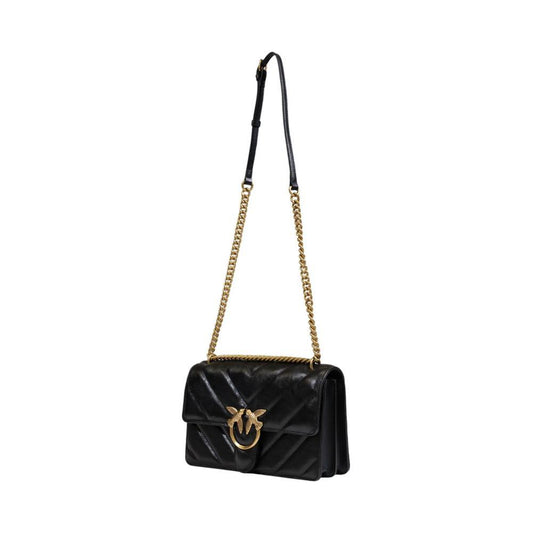 PINKO Black Leather Handbag PINKO