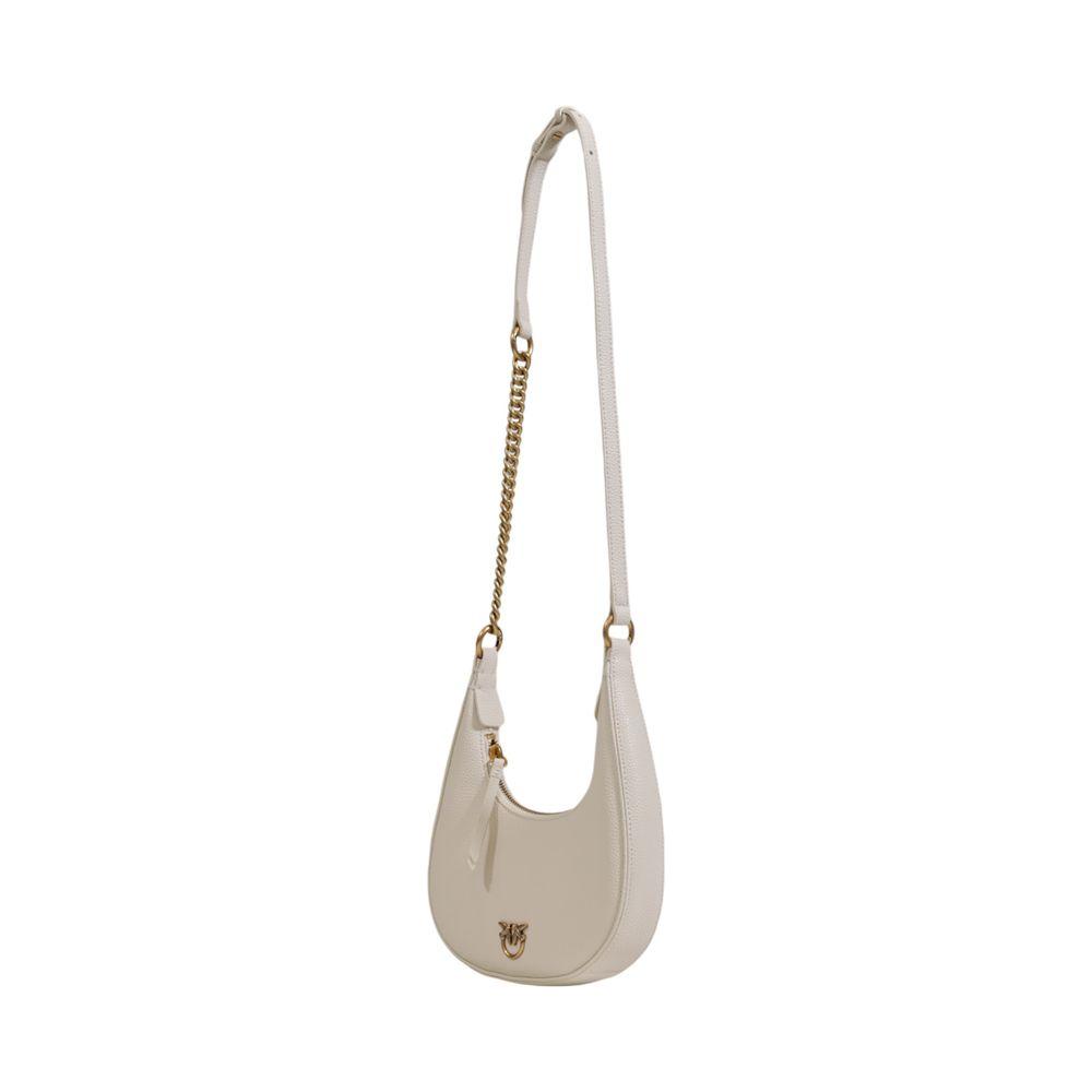 PINKO White Leather Handbag PINKO