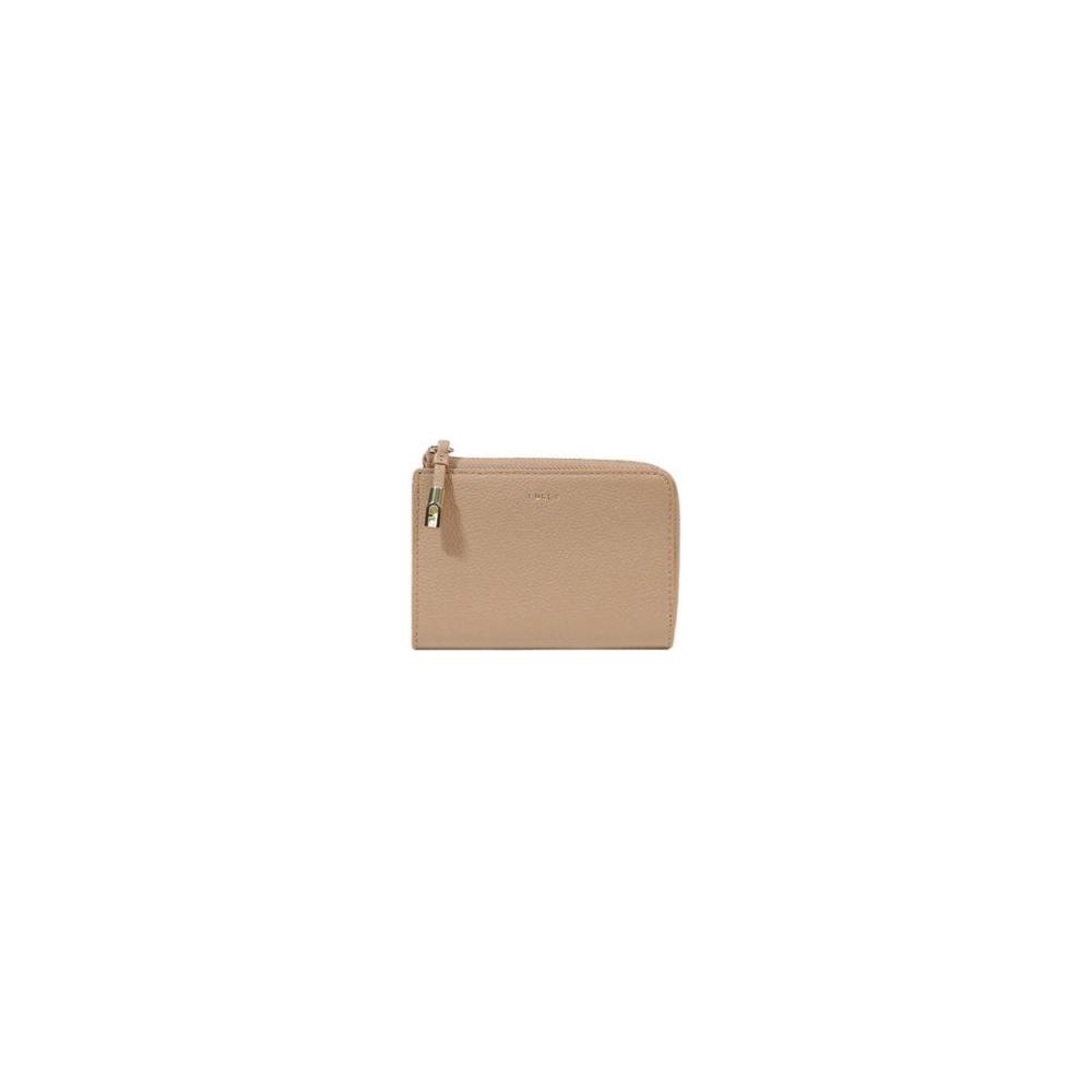 Furla Beige Leather Wallet Furla