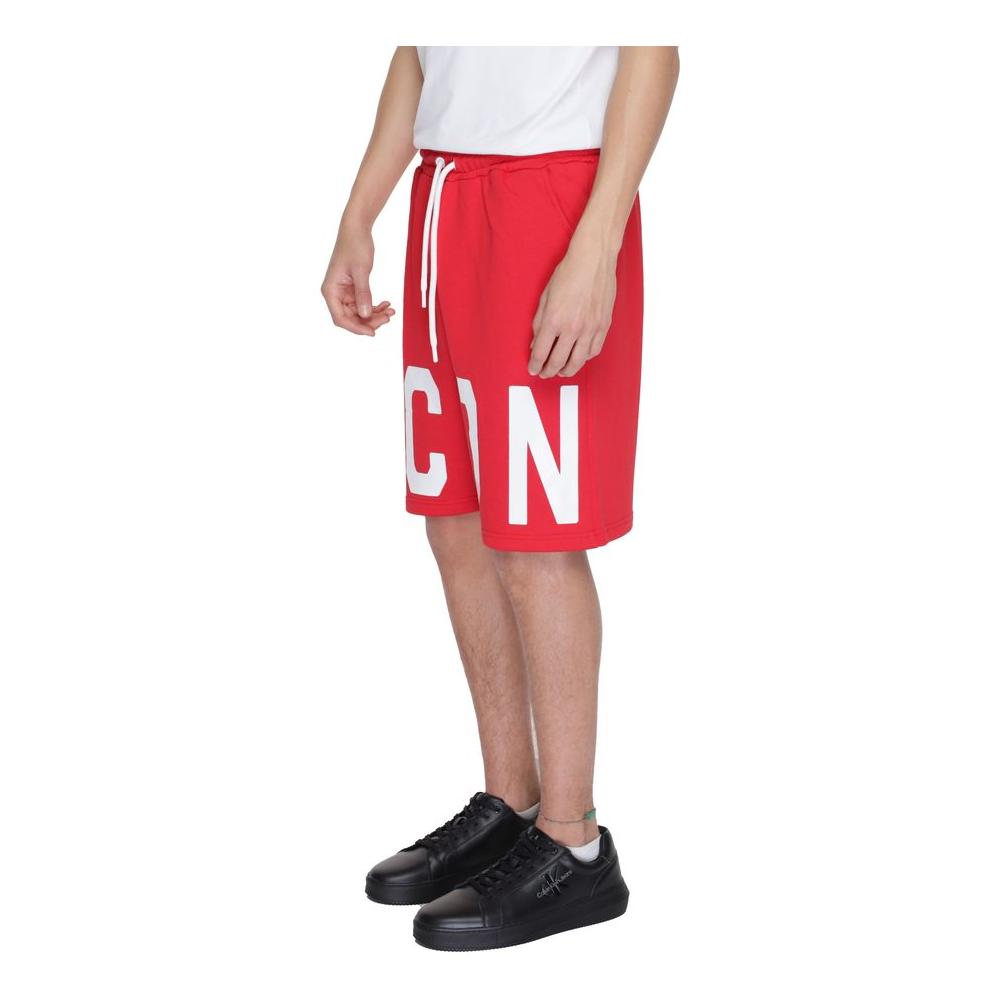 Icon Red Cotton Short Icon