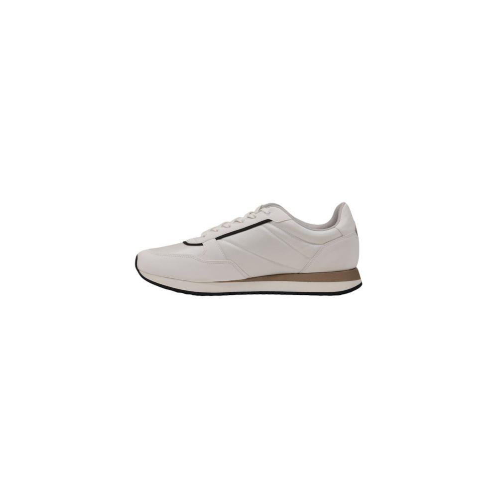 Hugo Boss White Polyester Sneaker Hugo Boss