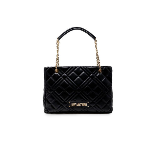 Love Moschino Black Polyethylene Handbag Love Moschino