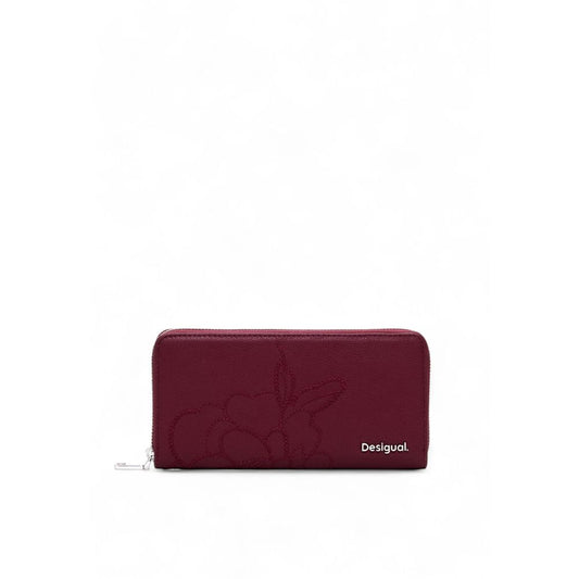 Desigual Purple Polyethylene Wallet Desigual