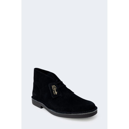 Clarks Black Leather Lace-Up Boots 1728,71956299936,Black,Boots - Shoes,Clarks,EU42.5/US9.5,EU46/US13,Lace-Up Boots - Boots - Shoes,Men,New with tags,Shoes