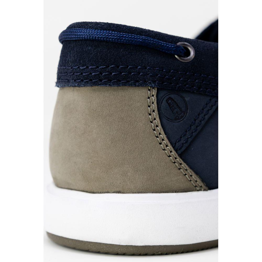 Clarks Blue Leather Casual Clarks