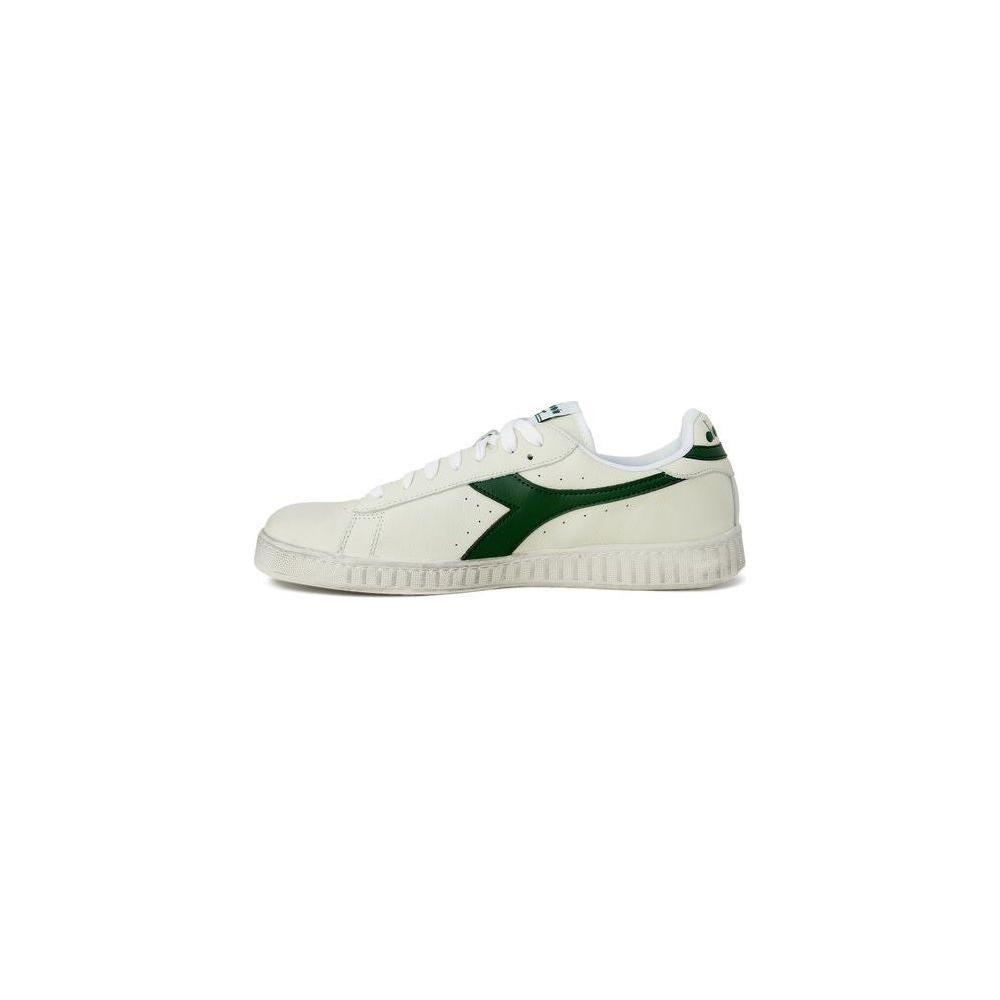 Diadora Green Synthetic Leather Sneaker Diadora