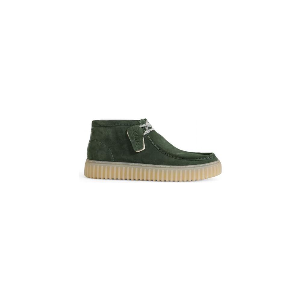 Clarks Green Suede Boot Clarks