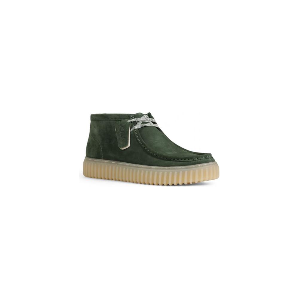 Clarks Green Suede Boot Clarks