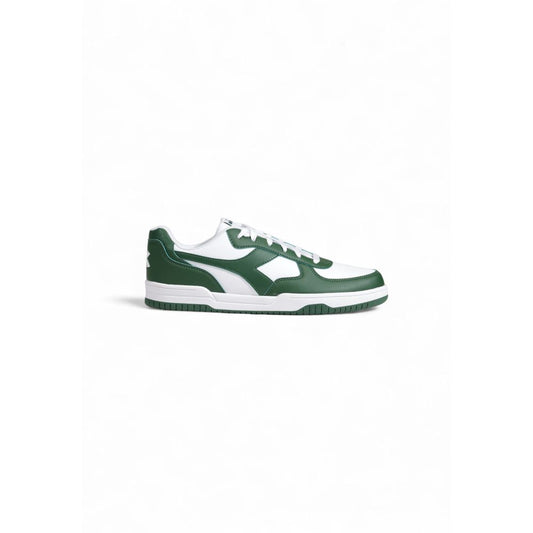 Diadora Green Artificial Leather Low Top Sneakers