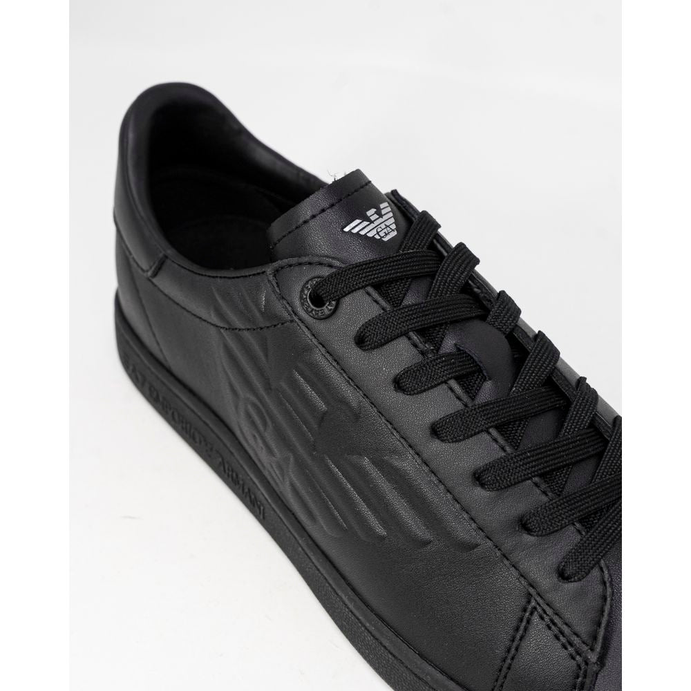 EA7 Emporio Armani Black Polyethylene Sneaker EA7 Emporio Armani