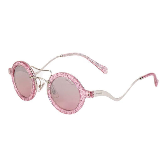 Miu Miu Gray Metal Sunglasses Miu Miu