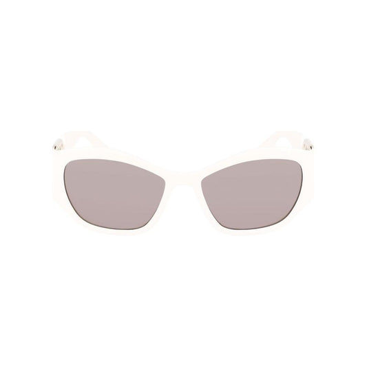 Karl Lagerfeld White Injected Sunglasses Karl Lagerfeld