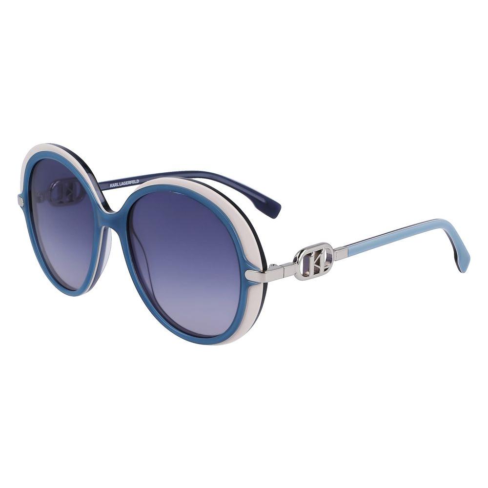 Karl Lagerfeld Blue Acetate Sunglasses Karl Lagerfeld