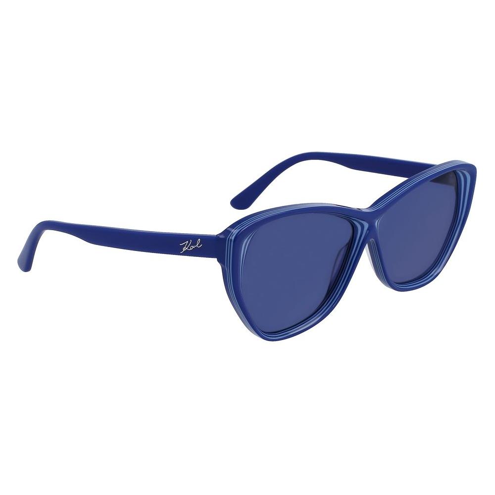 Karl Lagerfeld Blue Acetate Sunglasses Karl Lagerfeld