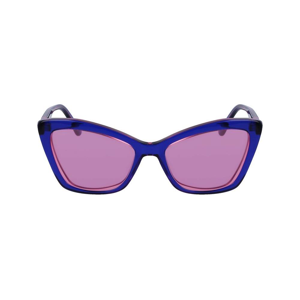 Karl Lagerfeld Blue Acetate Sunglasses Karl Lagerfeld