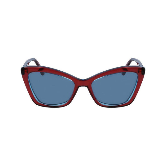 Karl Lagerfeld Red Acetate Sunglasses Karl Lagerfeld